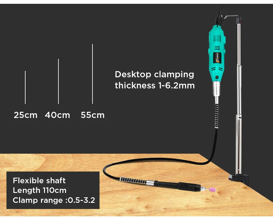 SHOP7D_Electric Drill Dremel Grinder Mini Polishing Machines With Grinding Accessories Set Electric Rotary Tool Mini Drill