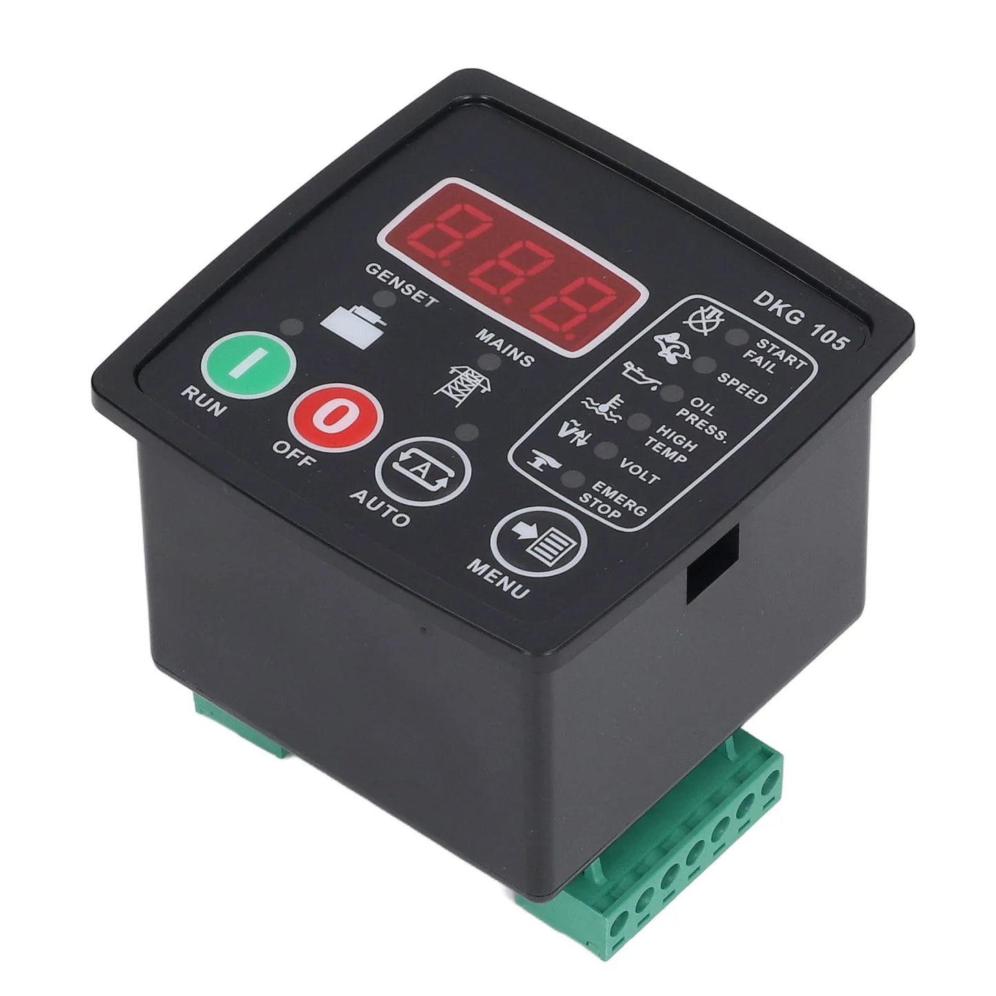 SHOP7D_DKG105 Generator Engine Controller Auto Start Stop Diesel Engine Control Module Panel for Diesel Gasoline Generator Controller