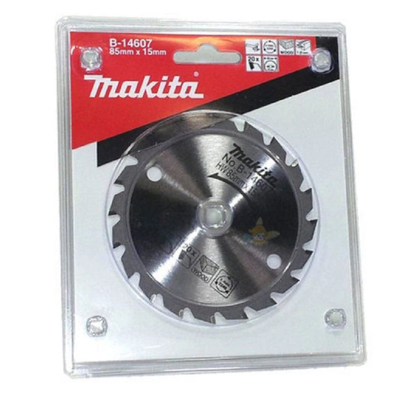 SHOP7D_Makita B-14607 Woodworking Saw Blade 85X15X20T Carbide Tipped Blade For HS301D HS301DZ HS300DZ Power Tool Accessories