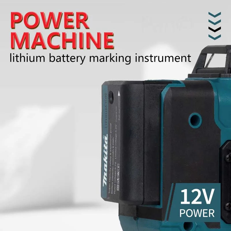 SHOP7D_Makita 16-line green laser lithium level 4D level