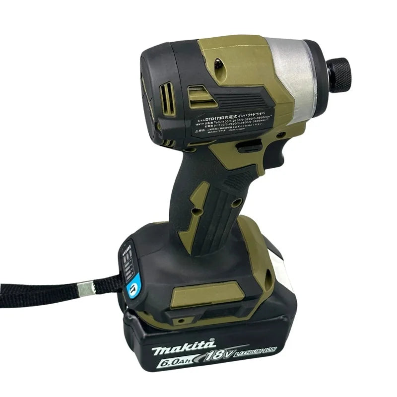 SHOP7D_Makita DTD173 Green18v Lithium Japan Imported Domestic Version Brushless Impact Driver Power Tool Multi-function Tool