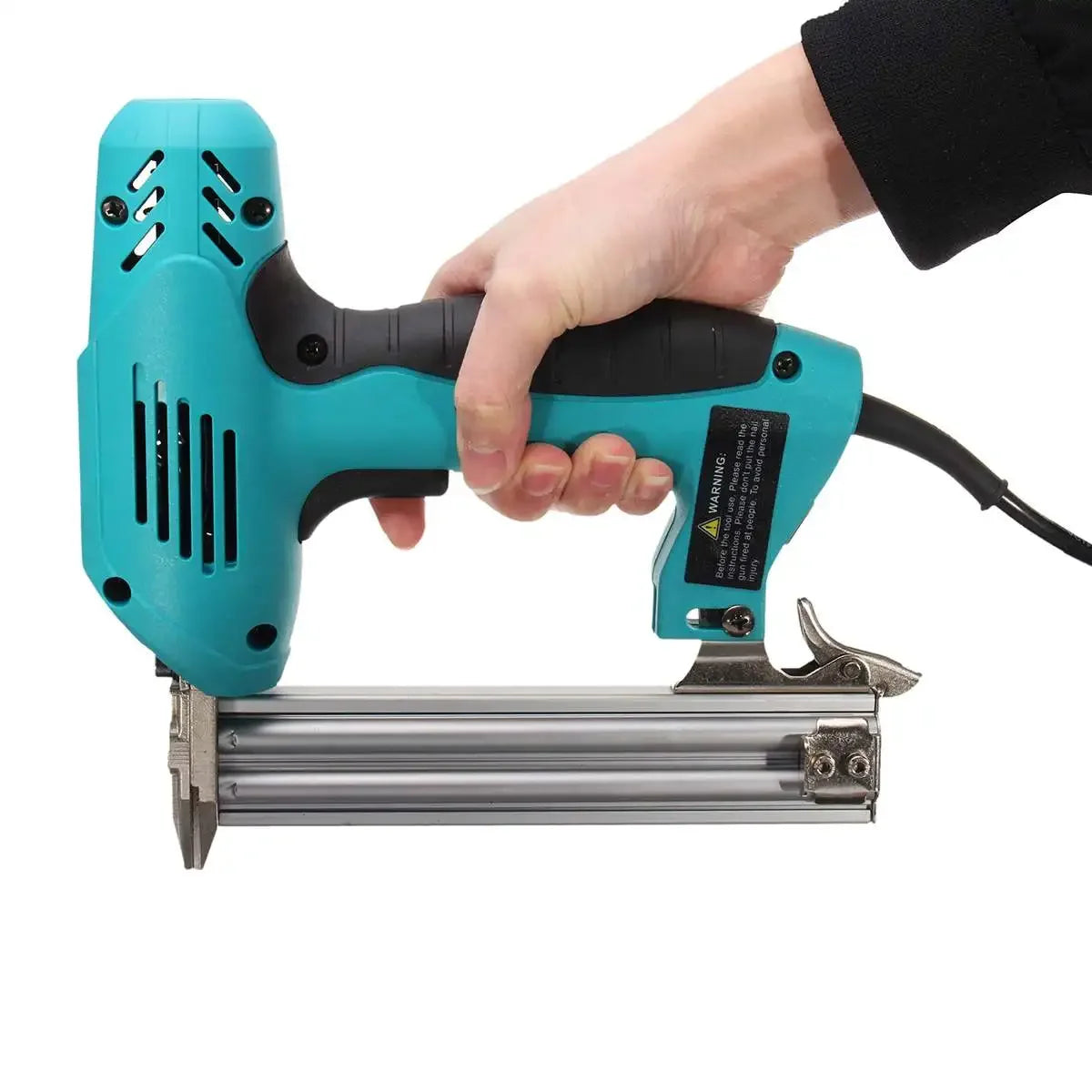 SHOP7D_220V 2000W  Electric Straight Nail Gun 10-30mm High Power Heavy-Duty Woodworking Tool Electrical Staple Nail