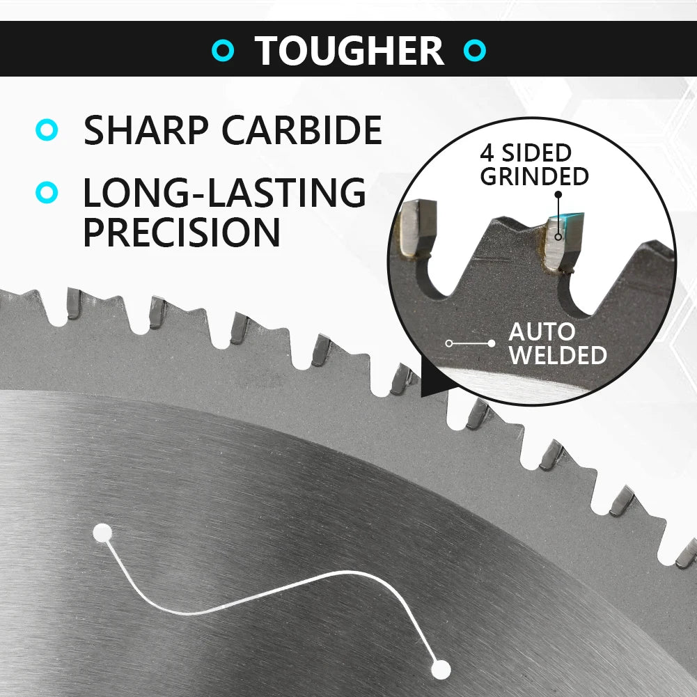 SHOP7D_Metal Cutting Blade 180/230/305/355mm Circular Saw Blade For Aluminum Iron Steel Metal Cutting Disc Carbide Saw Blade