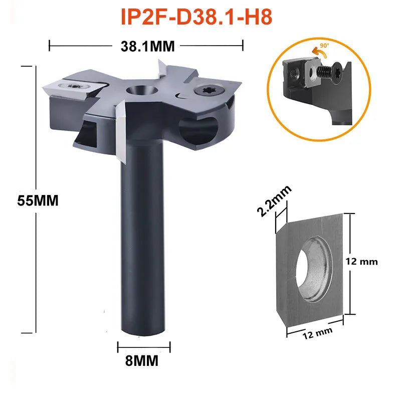 SHOP7D_2-Flute Wood Planer Bit 38.1mm 45mm Cutting Diameter 8 12 mm Shank Spoilboard Surfacing Router Bit Insert Carbide Slab