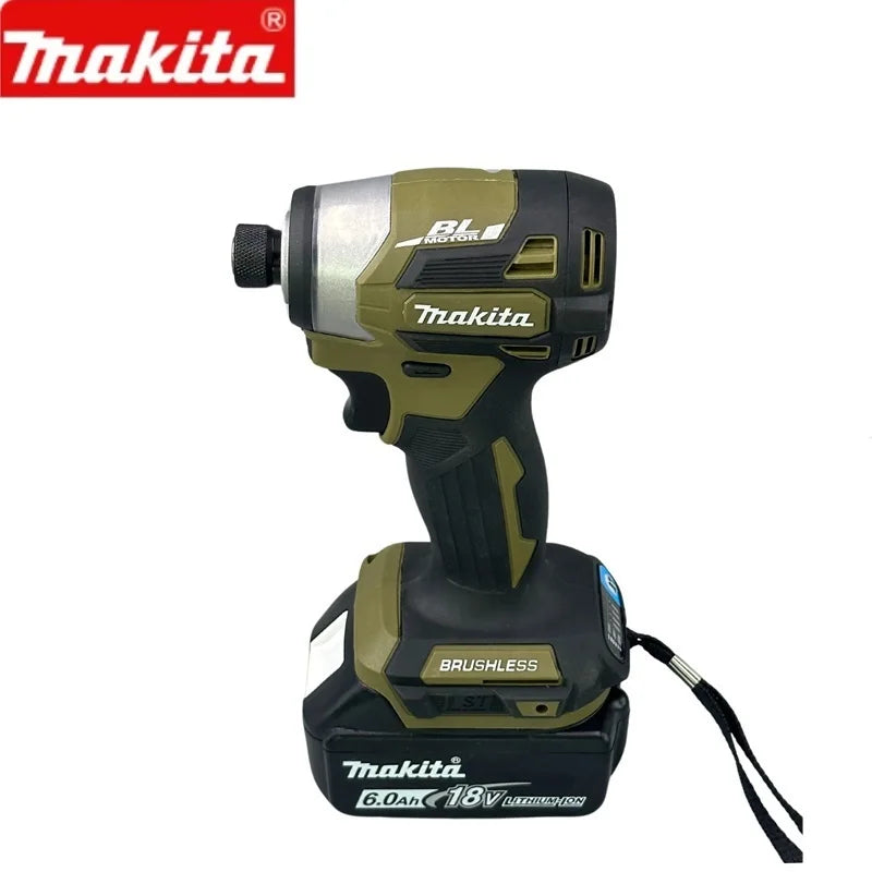 SHOP7D_Makita DTD173 Green18v Lithium Japan Imported Domestic Version Brushless Impact Driver Power Tool Multi-function Tool