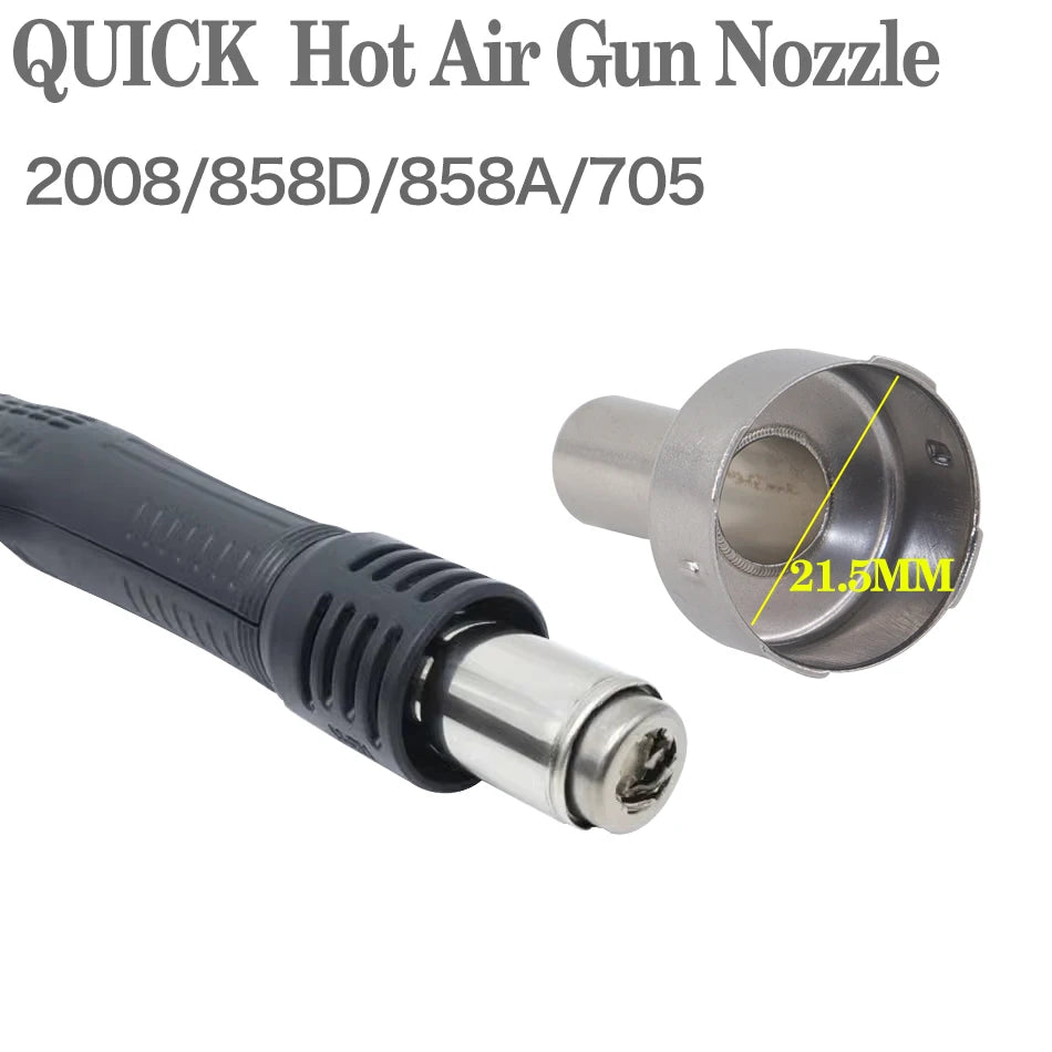 SHOP7D_Quick original nozzle 2008 858D 858A 705 BGA soldering station/heat gun special rotary air nozzle