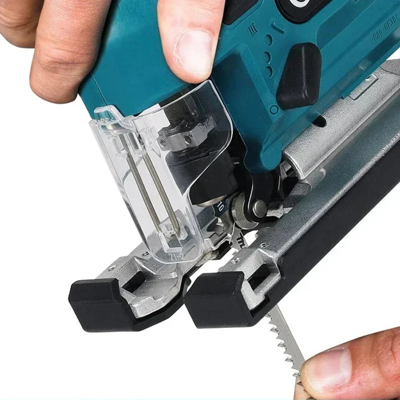 SHOP7D_MAKITA Original DJV185 Jig Saw Cordless Brushless Compact Handle 18V Speed Household Adjustable Multi-Function Woodworking Power