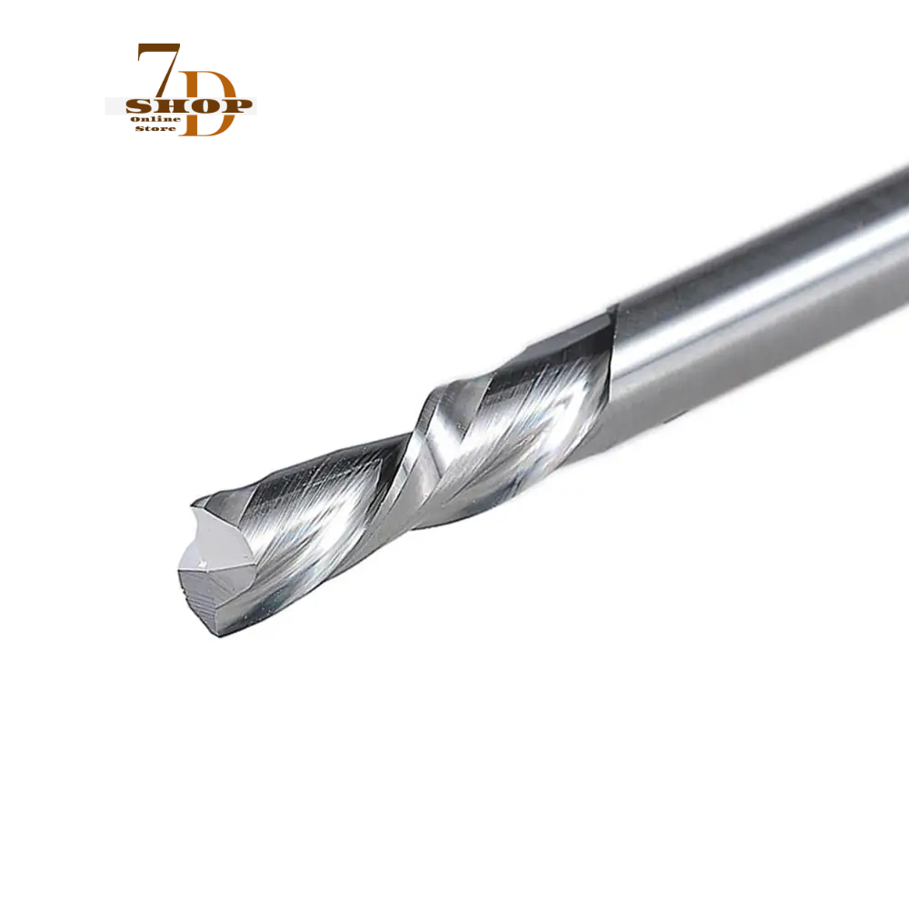 SHOP7D_inch size UP Cut DOWN Cut Two Flutes carbide Spiral router bit 3.175mm 6.35 mm,CNC Router, Compression Wood End mill Cutter bits