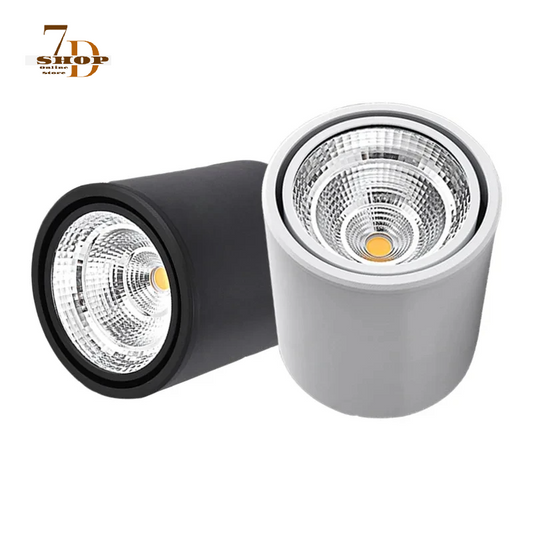 SHOP7D_Surface Mounted LED COB Downlight 7W/9W/12W/15W/18W/24W LED Ceiling Spot Light AC110V/220V Hotel Mall Indoor lighting