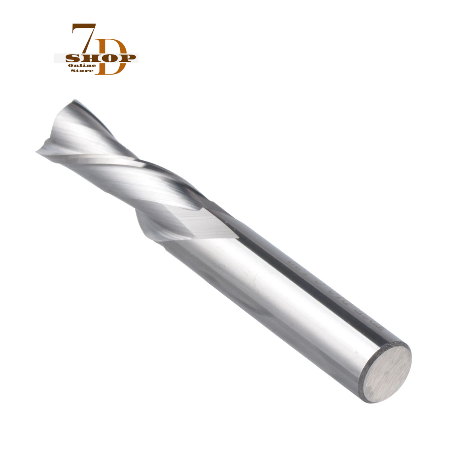 SHOP7D_1pc Downcut Spiral Solid Carbide Milling Cutter 1/4 inch Shank 2 Flutes Woodworking End Mill for Wood Carving Slotting