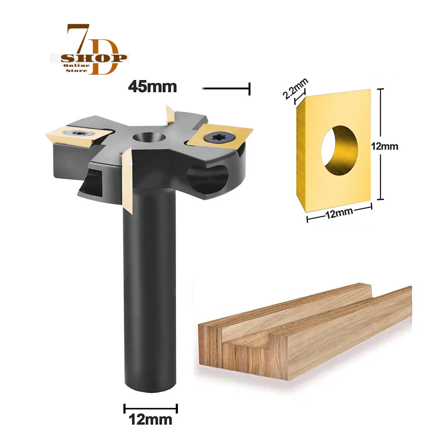 SHOP7D_2-Flute Wood Planer Bit 38.1mm 45mm Cutting Spoilboard Surfacing Router Bit Insert Carbide Slab with ATS-coated insert