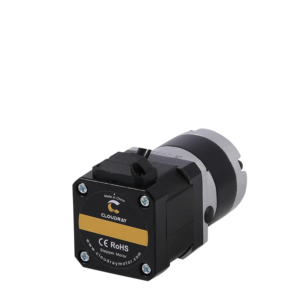 SHOP7D Stepper Motor with 0.42/0.52N.m torque and 5:1/10:1 ratio for CNC